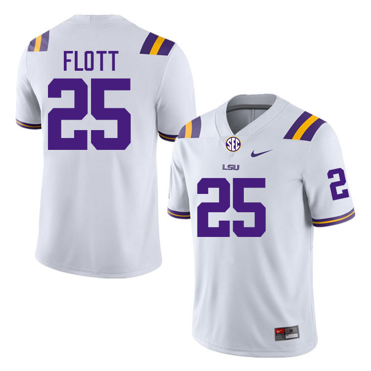 Cor'Dale Flott LSU Tigers Jersey,Louisiana State University Tigers Football Jersey-White